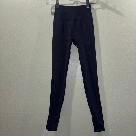 Lululemon Free to Flow 7/8 Tight Leggings – High Rise – Size 2 – Blue Speckle - Picture 1 of 11